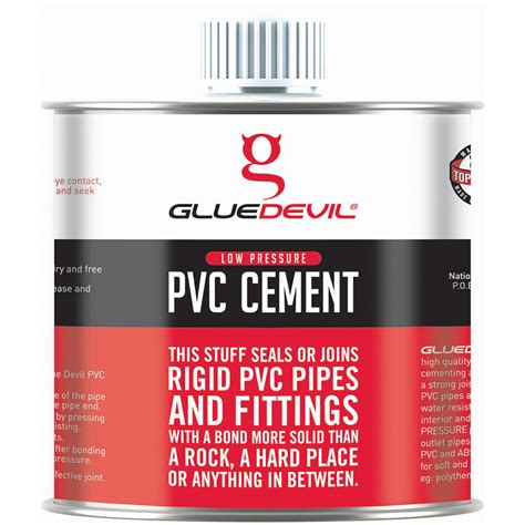 Is PVC glue cement?