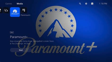 Is Paramount plus on PS5?