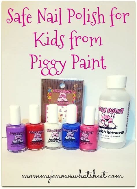 Is Piggy Paint nail polish safe?