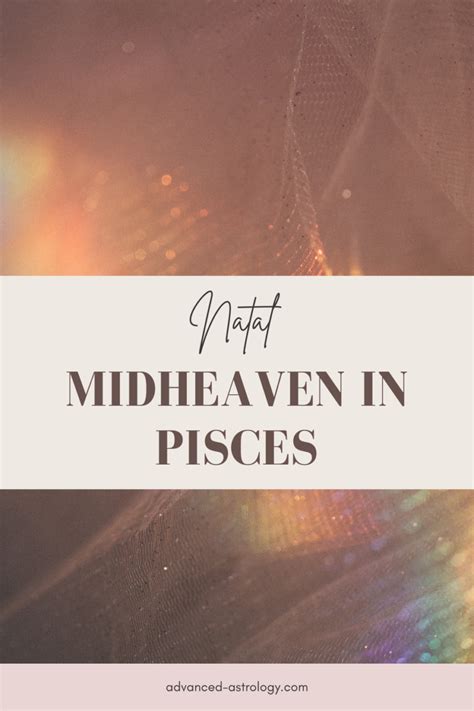 Is Pisces Midheaven?