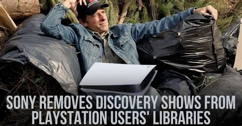 Is PlayStation removing Discovery content from users libraries?