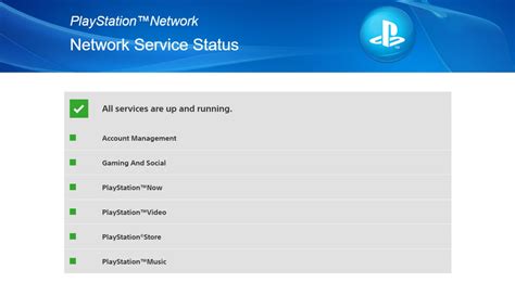 Is PlayStation services offline?