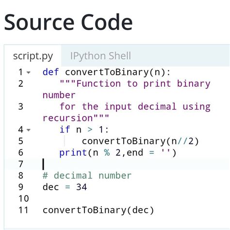 Is Python convert to binary?