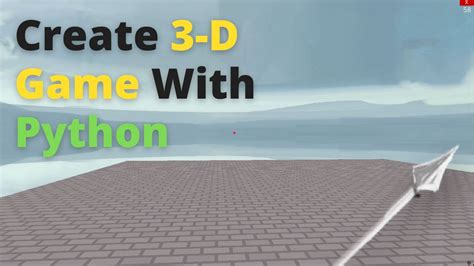 Is Python good for making 3D games?