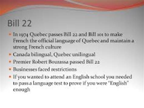 Is Quebec not bilingual?