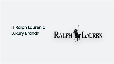 Is Ralph Lauren a luxury brand?