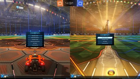 Is Rocket League split screen offline?