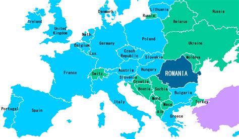 Is Romania in Europe Union?