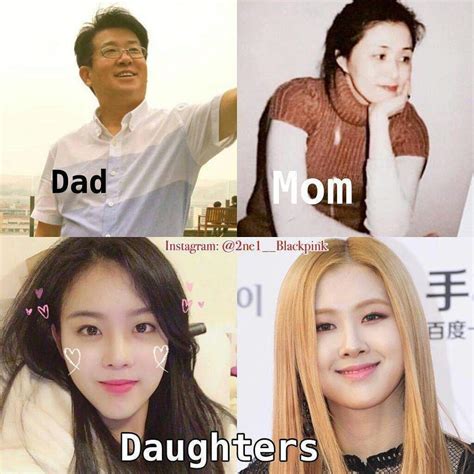 Is Rosé the youngest in her family?