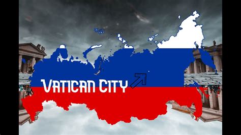 Is Russia smaller than Vatican City?