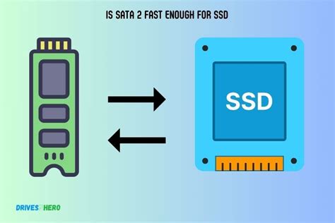 Is SATA 2 fast enough for SSD?