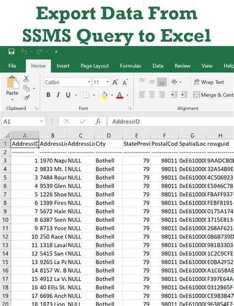 Is SQL basically Excel?