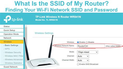 Is SSID the network name?