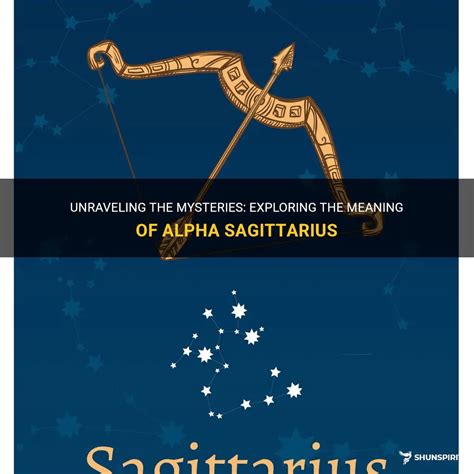 Is Sagittarius alpha or sigma?