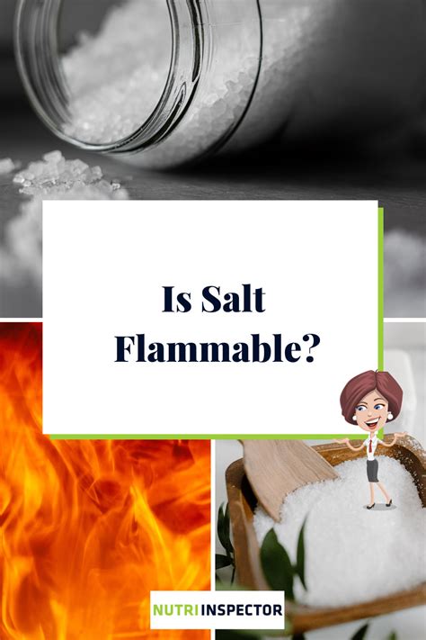 Is Salt flammable or not?