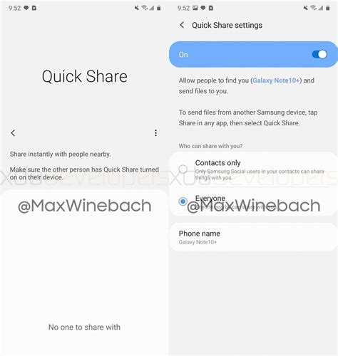 Is Samsung Quick Share like AirDrop?