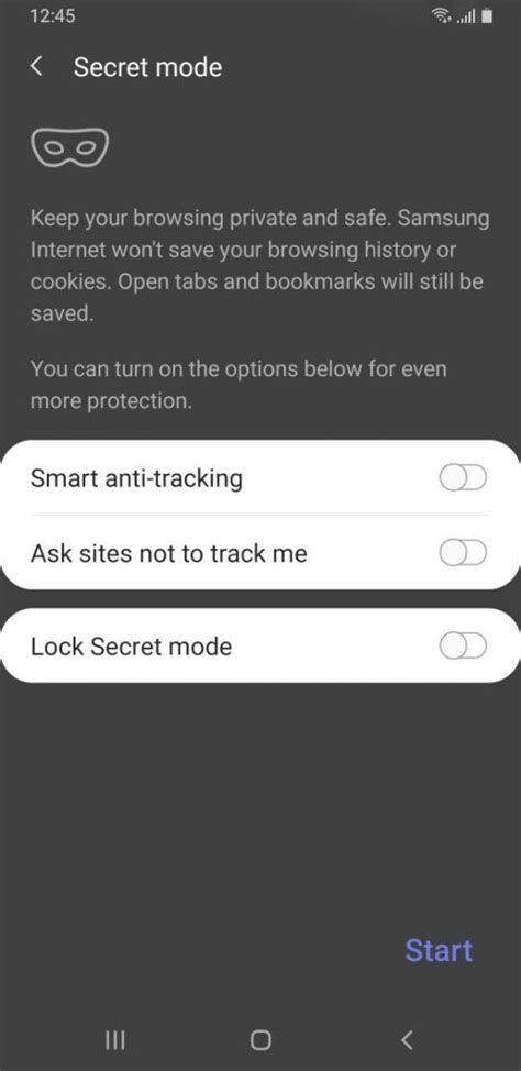 Is Samsung secret mode private?