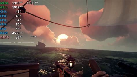 Is Sea of Thieves a CPU or GPU game?