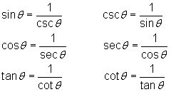 Is Secant 1 over cosine?