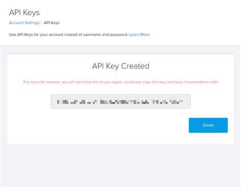 Is Secret key the same as API key?