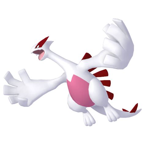 Is Shiny Lugia red or pink?