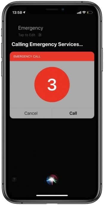 Is Siri able to call 911?