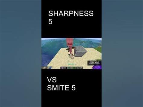 Is Smite 5 stronger than sharpness 5?