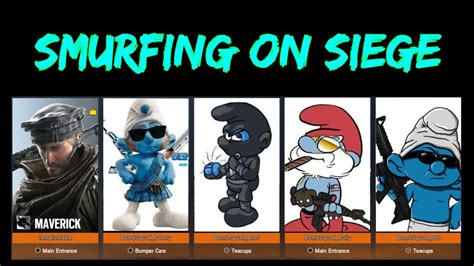 Is Smurfing illegal in siege?