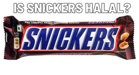 Is Snickers chocolate is halal?