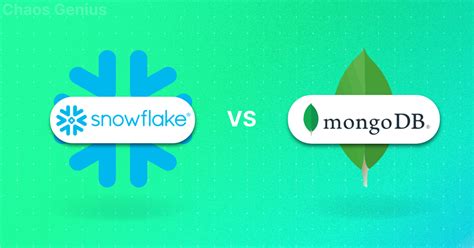 Is Snowflake same as MongoDB?