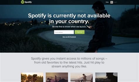 Is Spotify geo blocked?