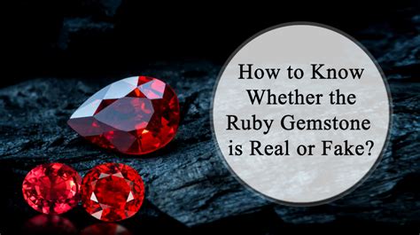 Is Star ruby real or fake?