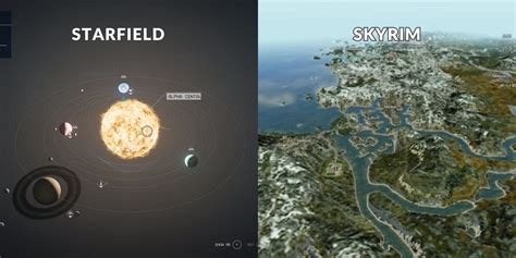 Is Starfield bigger than Skyrim?