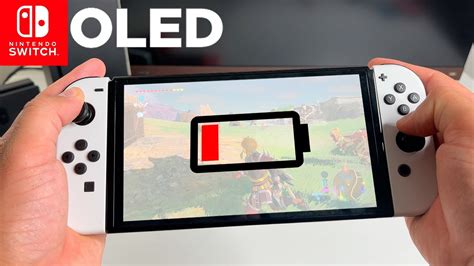 Is Switch OLED battery life better?