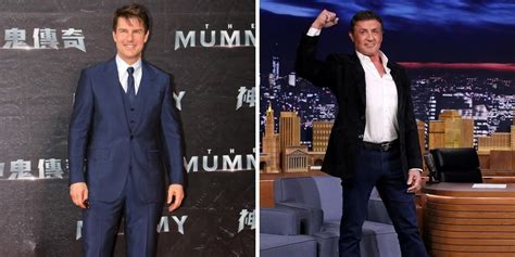 Is Sylvester Stallone Taller Than Tom Cruise?