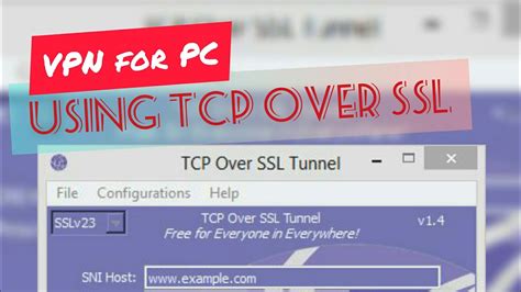 Is TCP over SSL?