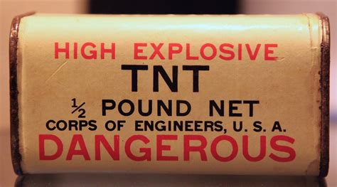 Is TNT highly explosive?