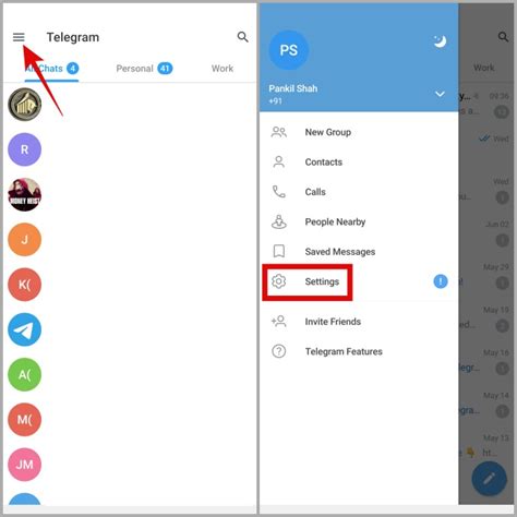 Is Telegram connected to contacts?