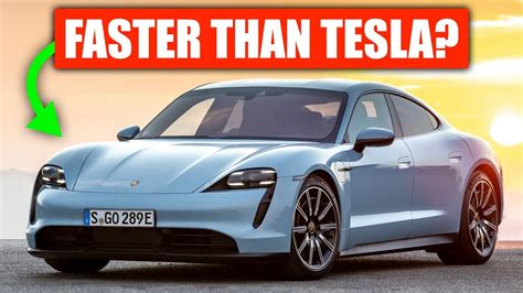 Is Tesla faster than Porsche?