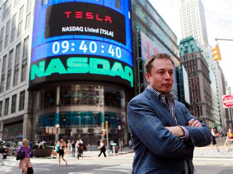 Is Tesla on Nasdaq or NYSE?