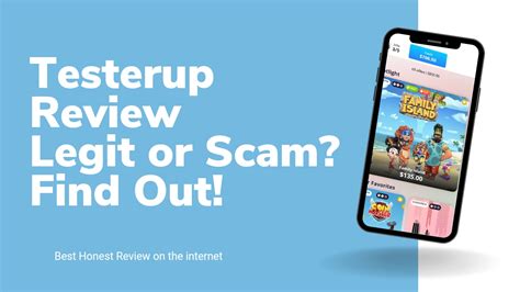 Is TesterUp a legit money making app?