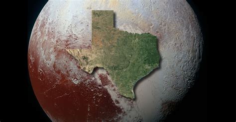 Is Texas bigger than Pluto?