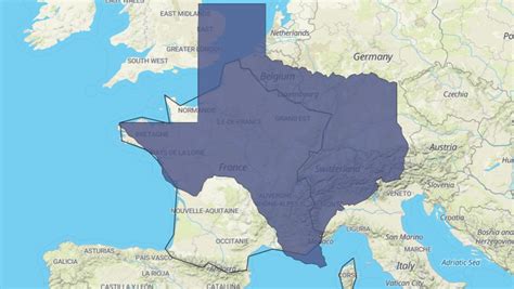 Is Texas or France bigger?