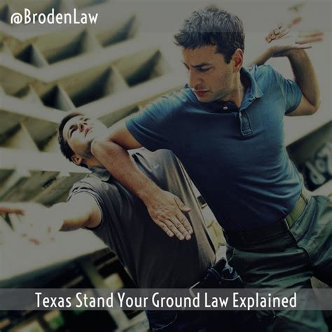 Is Texas stand your ground?