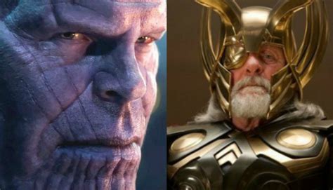 Is Thanos afraid of Odin?