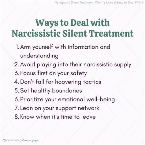 Is The silent treatment Narcissistic?