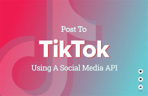 Is TikTok an API?