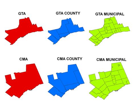 Is Toronto a CMA or GTA?