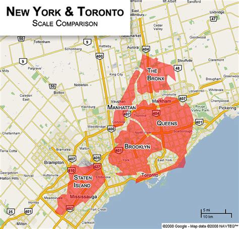 Is Toronto comparable to NYC?