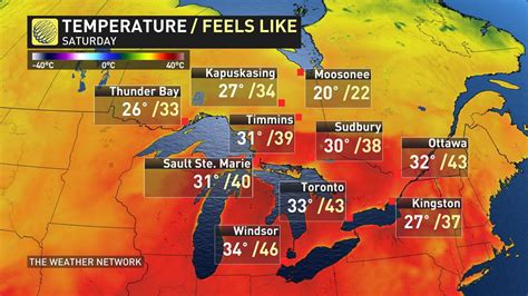 Is Toronto hot in July?